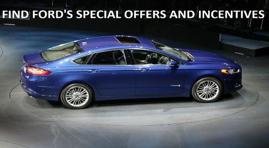 Find Ford's Special Offers and Incentives