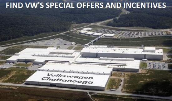 Find VW's special offers and incentives